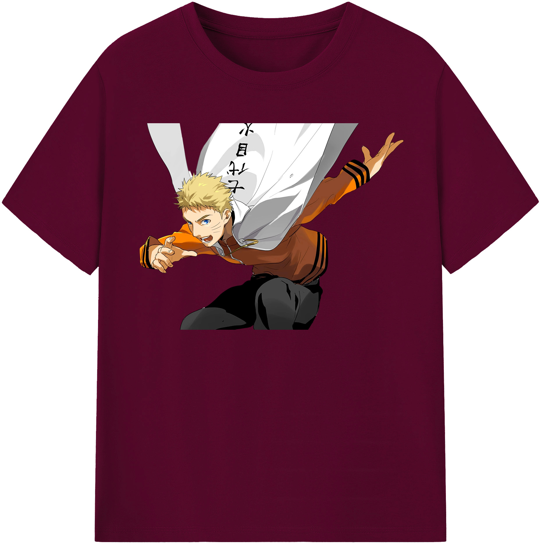 （画像用） NARUTO -ナルト- うずまき ナルト Uzumaki Naruto レディースカジュアルプリントTシャツ（綿100％）